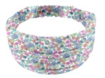 Bandeau fichu Enfant pastel fleuri