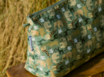Trousse de toilette safari kaki