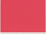 Tissu coton au mètre ex2529 carreaux bicolores cerise