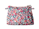 Mini pochette plissée boutons rose