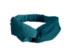 Bandeau croisé bleu vert