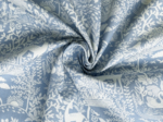 Coupon tissu 1 m toile de biche