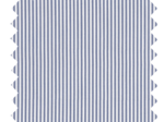 Tissu coton au mètre ex2226 mini rayures bleues
