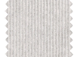 Tissu velours côtelé large argent