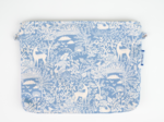 Pochette tissu toile de biche