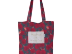 Sac tote bag oiseau de noël