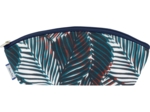 Trousse scolaire feuillage marine