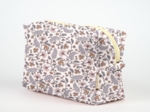 Trousse de toilette rectangle rêve de jasmin