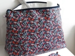 Trousse de toilette romance fleurie