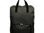 Sac à dos pliable Gaby noir pailleté