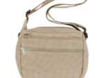 Base sac petite besace taupe argent