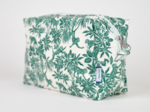 Trousse de toilette rectangle jungle vintage