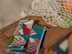 Mini pochette porte-monnaie fleurs des iles