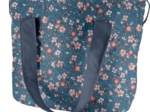 Sac Lunch Isotherme fleuri nude ardoise