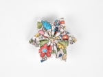 Barrette fleur étoile mille et une fleurs