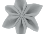 Barrette fleur étoile 4 gris