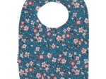Bavoir Bébé fleuri nude ardoise