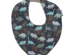 Bavoir bandana jurassic dino marine