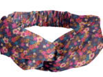 Bandeau croisé hippie fleurie