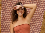 Foulard pompon palmeraie