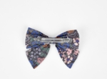 Barrette noeud papillon monet lilas