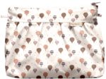 Pochette plissée montgolfiere