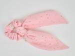 Foulchie court gaze pois or rose