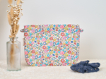 Pochette tissu mille et une fleurs