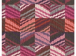 Tissu Jacquard zigzag pop