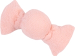 Petite barrette mini bonbon gaze rose