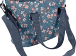 Sac Lunch Isotherme fleuri nude ardoise