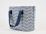 Sac Lunch Isotherme vichy brodé marine