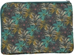 Pochette ordinateur 15 pouces palmia emeraude