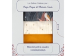 Kit prêt à coudre 3 Chouchous paradis sauvage