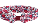 Bandeau jersey bébé noeud rouge corolle