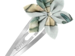 Barrette clic-clac fleur étoile paradizoo mint