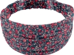Bandeau fichu Enfant camelias rubis