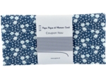 Coupon tissu 50 cm cosmo marine ex1007