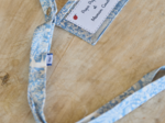 Porte-clés collier toile de biche