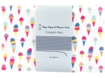Coupon tissu 1 m ice cream