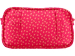 Pochette banane feuillage or rose