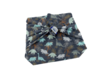 Furoshiki petit 35 x 35 cm jurassic dino marine