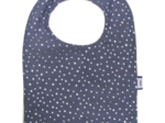 Bavoir Bébé etoile argent jean