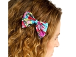 Barrette noeud papillon kokeshis