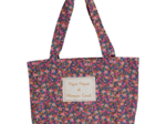 Sac tote bag pliable hippie fleurie