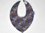 Bavoir bandana monet lilas