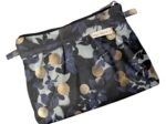 Mini pochette plissée flocon doré