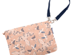 Pochette tissu oiseau bandana