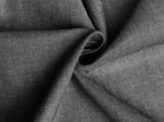 Coupon tissu 1 m jean noir fin