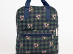 Petit sac à dos Gaby tartan fleuri